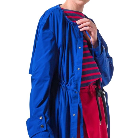MarniLightweight Parka Jacket in Ocean NWT